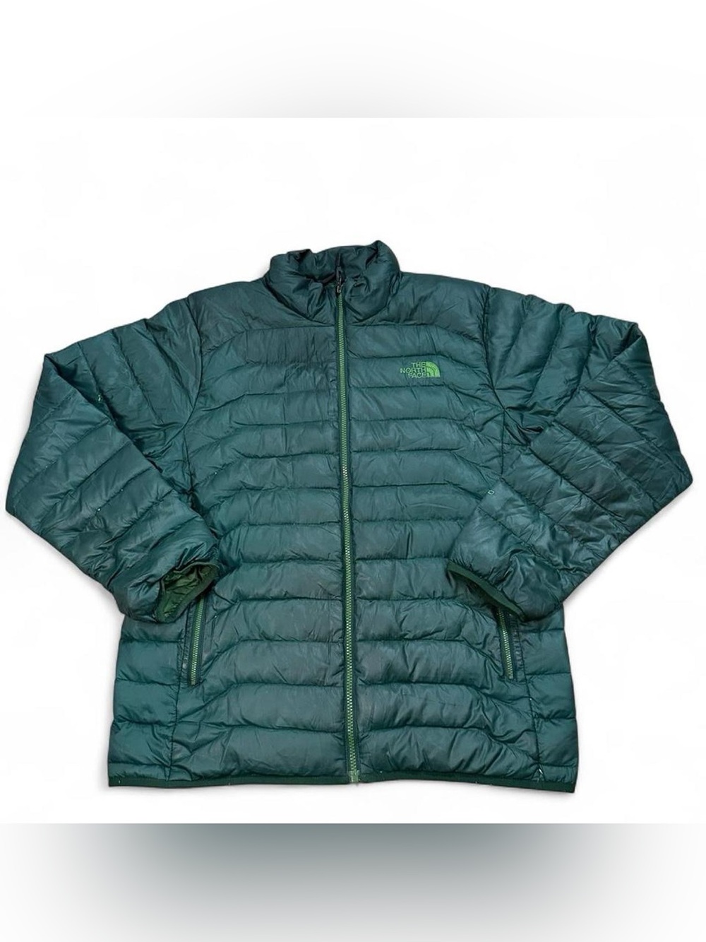 The North Face Men’s Terra Peak Goose Down 600 Green Puffer Jacket Size Medium